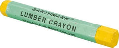 Value Collection - Clay Based Lumber Crayon - Yellow - Exact Tool & Supply