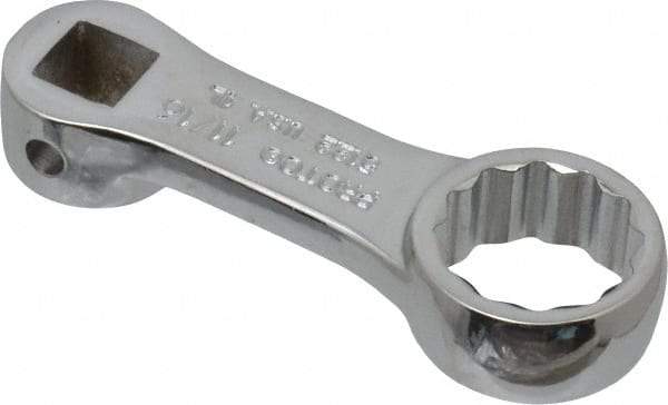 Proto - 11/16" 12 Point 3/8" Drive Chrome Box End Torque Adapters - 1" Head Diam x 27/64" Head Thickness, 2-29/32" OAL - Exact Tool & Supply