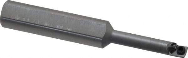 Kennametal - 0.208" Min Bore Diam, 2-1/2" OAL, 3/8" Shank Diam, CSBI Indexable Boring Bar - 1/2" Max Bore Depth, CDC Insert, Screw Holding Method - Exact Tool & Supply
