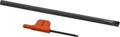 Kennametal - 0.285" Min Bore Diam, 6" OAL, 1/4" Shank Diam, CCBI Indexable Boring Bar - 2-1/2" Max Bore Depth, CDC Insert, Screw Holding Method - Exact Tool & Supply