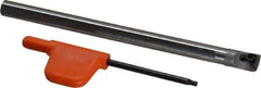 Kennametal - 0.3" Min Bore Diam, 4" OAL, 1/4" Shank Diam, FSBI Indexable Boring Bar - 1" Max Bore Depth, TD.. Insert, Screw Holding Method - Exact Tool & Supply