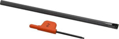 Kennametal - 0.3" Min Bore Diam, 6" OAL, 1/4" Shank Diam, FCBI Indexable Boring Bar - 2-1/2" Max Bore Depth, TD.. Insert, Screw Holding Method - Exact Tool & Supply