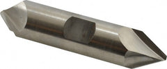 Hertel - 3/4" Diam Double End Cobalt Chamfer Mill - Exact Tool & Supply