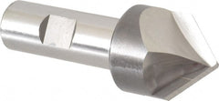Hertel - 1-1/4" Diam 2 Flute Single End Cobalt Chamfer Mill - Exact Tool & Supply
