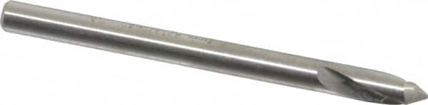 Hertel - 4mm Body Diam, 82°, 52mm OAL, Cobalt Spotting Drill - Exact Tool & Supply