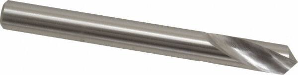 Hertel - 8mm Body Diam, 120°, 79mm OAL, Cobalt Spotting Drill - Exact Tool & Supply