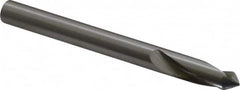 Hertel - 1/4" Body Diam, 90°, 2-5/8" OAL, Cobalt Spotting Drill - Exact Tool & Supply