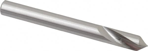 Hertel - 8mm Body Diam, 90°, 79mm OAL, Cobalt Spotting Drill - Exact Tool & Supply