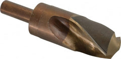 Hertel - 1-3/4" Drill, 135° Point, Cobalt Silver Deming & Reduced Shank Drill Bit - Exact Tool & Supply