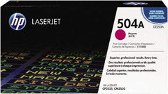 Hewlett-Packard - Magenta Toner Cartridge - Use with HP Color LaserJet CM3530 MFP, CP3525 - Exact Tool & Supply