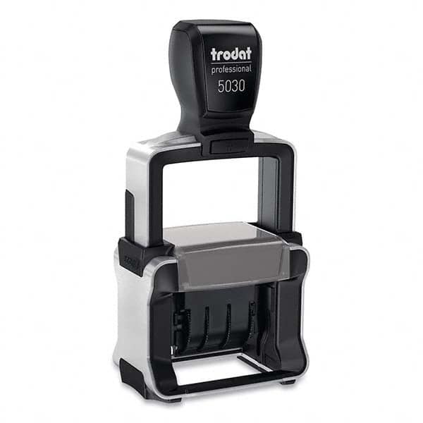 Trodat - Pre-inked Custom Stamps Type: Custom Stamp - Dater Message: Date - Exact Tool & Supply