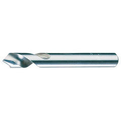 1″ × 6″ OAL 90 Degree HSS Radial NC Spotting Drills Bright - Exact Tool & Supply