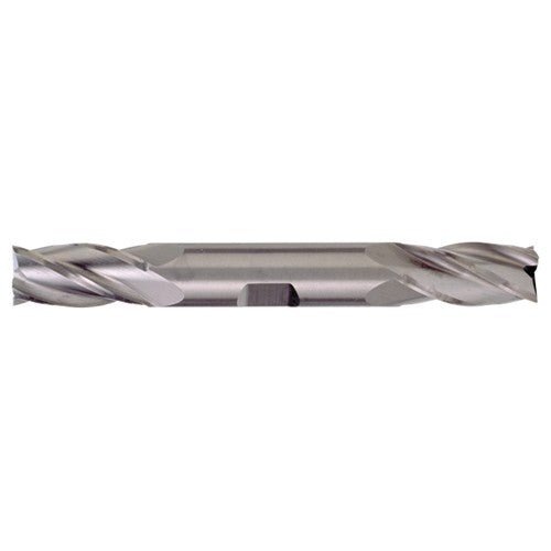 1/2″ × 1/2″ × 1″ × 4″ RHS / RHC Solid Carbide 4-Flute Square End General Purpose End Mill - Bright - Exact Tool & Supply