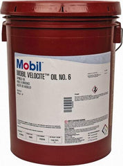 Mobil - 5 Gal Pail Mineral Spindle Oil - ISO 10, 10 cSt at 40°C & 2.62 cSt at 100°C - Exact Tool & Supply