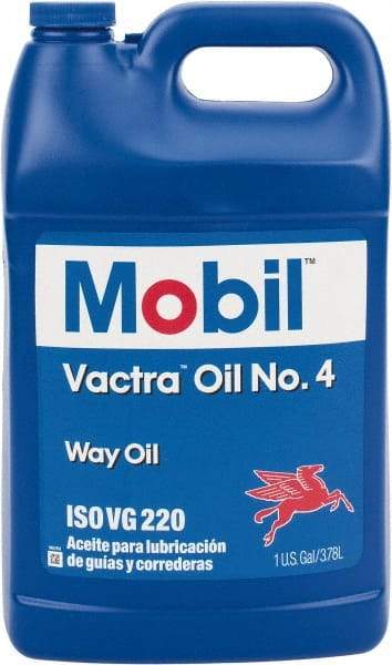 Mobil - 1 Gal Container, Mineral Way Oil - ISO Grade 220, SAE Grade 18 - Exact Tool & Supply