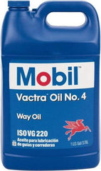 Mobil - 1 Gal Container, Mineral Way Oil - ISO Grade 220, SAE Grade 18 - Exact Tool & Supply