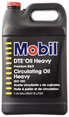 Mobil - 1 Gal Container Mineral Circulating Oil - SAE 40, ISO 150, 146 cSt at 40°C & 14.4 cSt at 100°F - Exact Tool & Supply