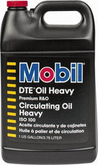 Mobil - 1 Gal Container Mineral Circulating Oil - SAE 30, ISO 100, 95.1 cSt at 40°C & 10.9 cSt at 100°F - Exact Tool & Supply