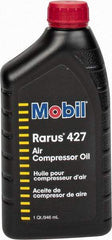 Mobil - Bottle, ISO 100, SAE 30, Air Compressor Oil - 300°, 104.6 Viscosity (cSt) at 40°C, 11.6 Viscosity (cSt) at 100°C - Exact Tool & Supply