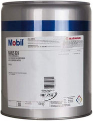 Mobil - 5 Gal Pail, ISO 32, SAE 10, Air Compressor Oil - -20°F to 400°, 29.5 Viscosity (cSt) at 40°C, 5.5 Viscosity (cSt) at 100°C - Exact Tool & Supply