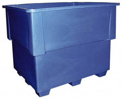 Bayhead Products - 40" Long x 39" Wide x 20" High Polyethylene Pallet Bulk Container Stackable - 500 Lb. Load Capacity - Exact Tool & Supply