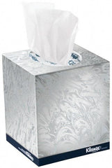 Kleenex - Tall Box of White Facial Tissues - 2 Ply - Exact Tool & Supply