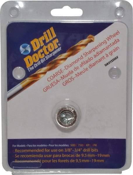 Drill Doctor - 100 Grit, Tool & Cutter Grinding Wheel - Coarse Grade, Diamond - Exact Tool & Supply