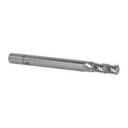 Scientific Cutting Tools - 3/8-16 UNC, 0.29" Cutting Diam, 4 Flute, Solid Carbide Helical Flute Thread Mill - Internal/External Thread, 0.775" LOC, 3-1/2" OAL, 5/16" Shank Diam - Exact Tool & Supply