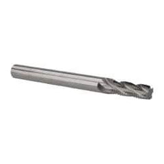 Scientific Cutting Tools - 3/8-24 UNF, 0.29" Cutting Diam, 4 Flute, Solid Carbide Helical Flute Thread Mill - Internal/External Thread, 0.808" LOC, 3-1/2" OAL, 5/16" Shank Diam - Exact Tool & Supply