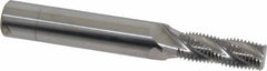Scientific Cutting Tools - 1/2-20 UNF, 0.4" Cutting Diam, 4 Flute, Solid Carbide Helical Flute Thread Mill - Internal/External Thread, 1.12" LOC, 3-1/2" OAL, 1/2" Shank Diam - Exact Tool & Supply