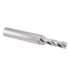 Scientific Cutting Tools - 1/2-28 UNEF, 0.4" Cutting Diam, 4 Flute, Solid Carbide Helical Flute Thread Mill - Internal/External Thread, 1.086" LOC, 3-1/2" OAL, 1/2" Shank Diam - Exact Tool & Supply