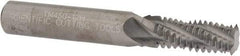 Scientific Cutting Tools - 9/16-12 UNC, 0.45" Cutting Diam, 4 Flute, Solid Carbide Helical Flute Thread Mill - Internal/External Thread, 1.117" LOC, 3-1/2" OAL, 1/2" Shank Diam - Exact Tool & Supply