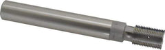 Scientific Cutting Tools - M24x1.50 Thread, 3/4" Shank Diam, Bright Coating, Carbide-Tipped Straight Flute Thread Mill - 4 Flutes, 6" OAL, M24 Min Noml Diamter - Exact Tool & Supply