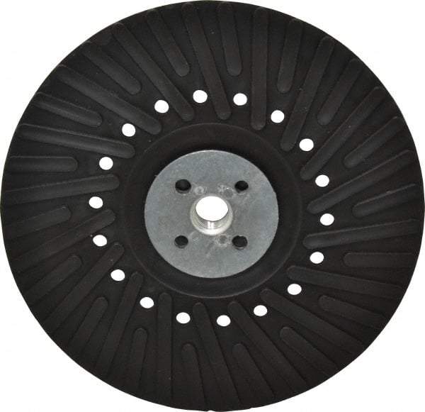 Value Collection - 7" Diam Locking Nut Disc Backing Pad - Hard Density, 10,000 RPM - Exact Tool & Supply