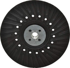 Value Collection - 7" Diam Locking Nut Disc Backing Pad - Hard Density, 10,000 RPM - Exact Tool & Supply