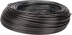 Parker - 1/4" ID x 3/8" OD, 1/16" Wall Thickness, 500' Long, Polypropylene Tube - Black, 300 Max psi, 0 to 200°F - Exact Tool & Supply