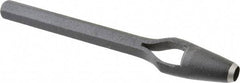 Value Collection - 1/4" Arch Punch - 4-1/2" OAL, Steel - Exact Tool & Supply