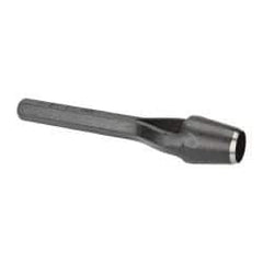 Value Collection - 9/16" Arch Punch - 4-7/8" OAL, Steel - Exact Tool & Supply