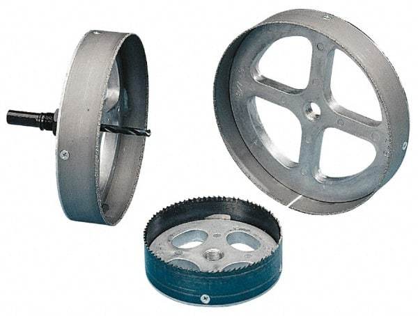 Greenlee - 4-3/8" Diam, 7/8" Cutting Depth, Hole Saw - High Speed Steel Saw - Exact Tool & Supply