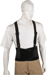 Valeo - Size L, Hook & Loop, Elastic Belt with Adjustable Shoulder Straps - Exact Tool & Supply