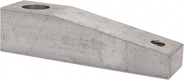 De-Sta-Co - 0.55 to 0.98" High, M8 Port, Aluminum, Single, Swing Clamp Arm - 3.74" OAL to 0.98" Overall Width - Exact Tool & Supply