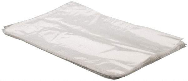 Made in USA - 12 x 18", 2 mil Open Top Polybags - Regular-Duty - Exact Tool & Supply