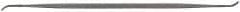 Grobet - 6" Riffler Precision Swiss Pattern File - Die Sinker's Handle - Exact Tool & Supply
