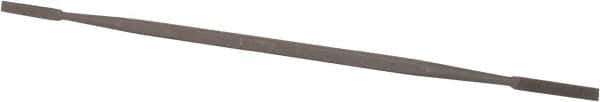 Grobet - 6" Riffler Precision Swiss Pattern File - Die Sinker's Handle - Exact Tool & Supply