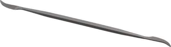 Grobet - 6" Riffler Precision Swiss Pattern File - Die Sinker's Handle - Exact Tool & Supply