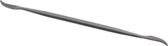 Grobet - 6" Riffler Precision Swiss Pattern File - Die Sinker's Handle - Exact Tool & Supply