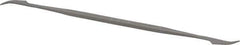 Grobet - 6" Riffler Precision Swiss Pattern File - Die Sinker's Handle - Exact Tool & Supply