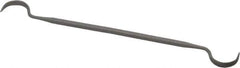 Grobet - 6" Riffler Precision Swiss Pattern File - Die Sinker's Handle - Exact Tool & Supply