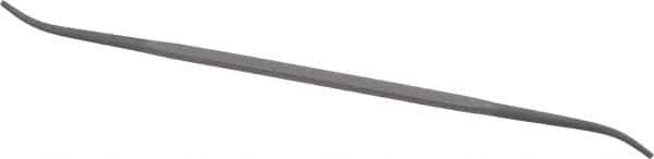 Grobet - 6" Riffler Precision Swiss Pattern File - Die Sinker's Handle - Exact Tool & Supply