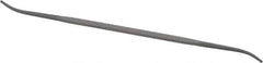 Grobet - 6" Riffler Precision Swiss Pattern File - Die Sinker's Handle - Exact Tool & Supply